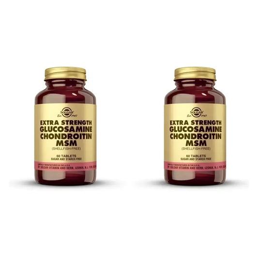 Solgar Glucosamine Chondroitin Msm, 2X60 Tablets