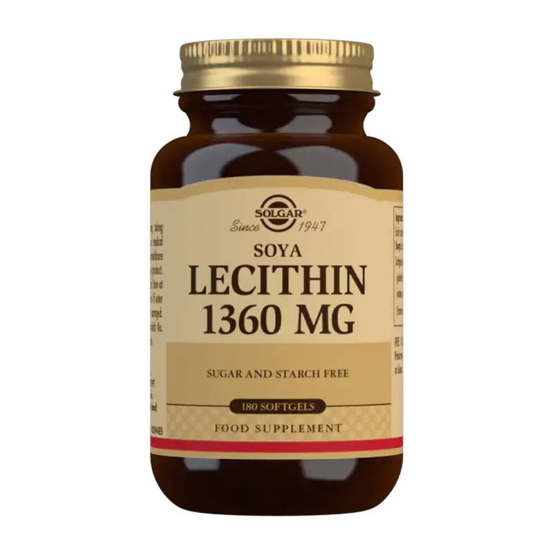 Solgar Lecithin 1360mg, 180 Capsules