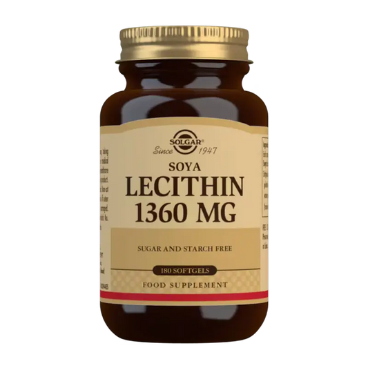 Solgar Lecithin 1360mg, 180 Capsules