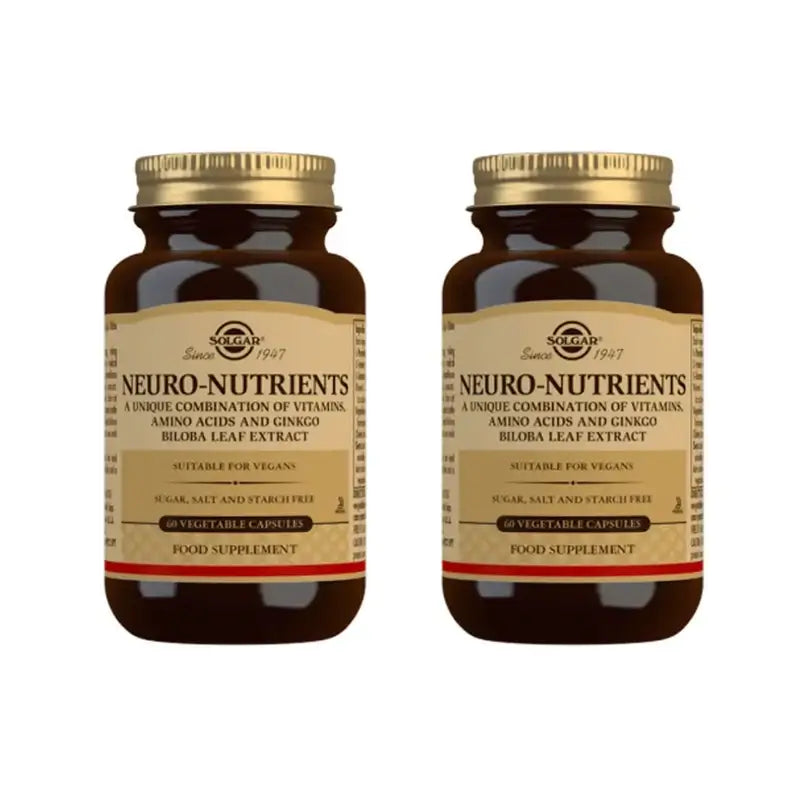 Solgar Neuro-Nutrients, 2X60 Capsules
