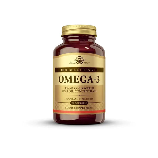 Solgar Omega-3 Double Concentration, 60 capsules