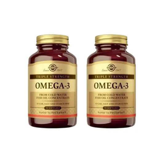 Solgar Omega3 Triple Concentration, 2X50 Softgels