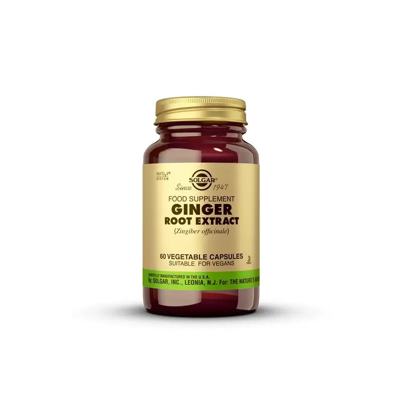 Solgar Ginger, 60 capsules