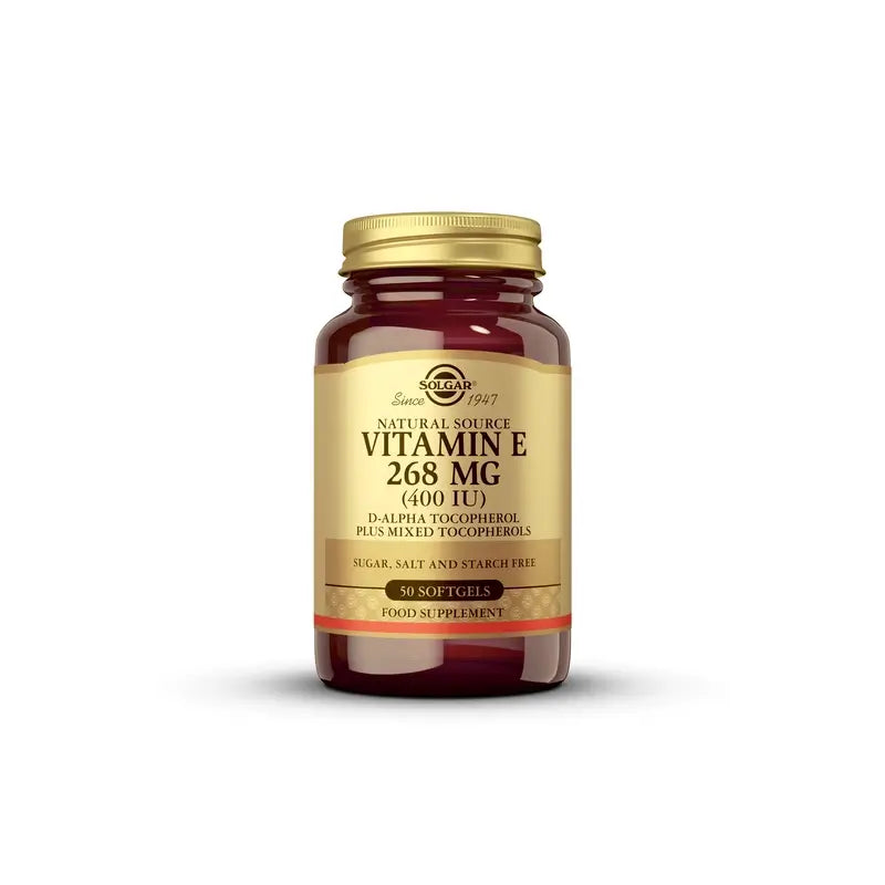 Solgar Vitamin E 400 IU, 50 softgels
