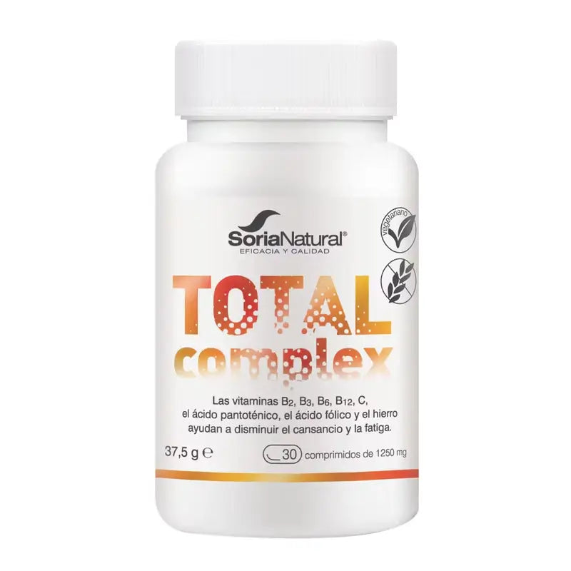 Soria Natural Total Complex, 30 Tablets Of 1250 mg