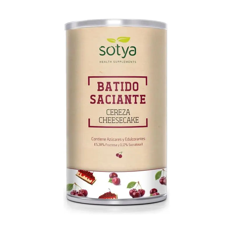 Sotya Satiating Shakes 550G Cheesecake Cherry Flavour Powder, 550 grams