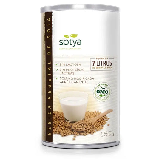 Sotya Sot Extract Soya Milk Powder Canister, 550 g