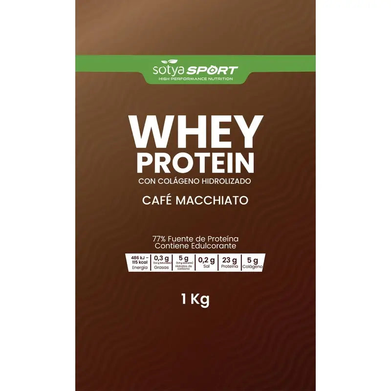 Sotya Whey Protein Cafe Macchiato Doypack , 1000 g
