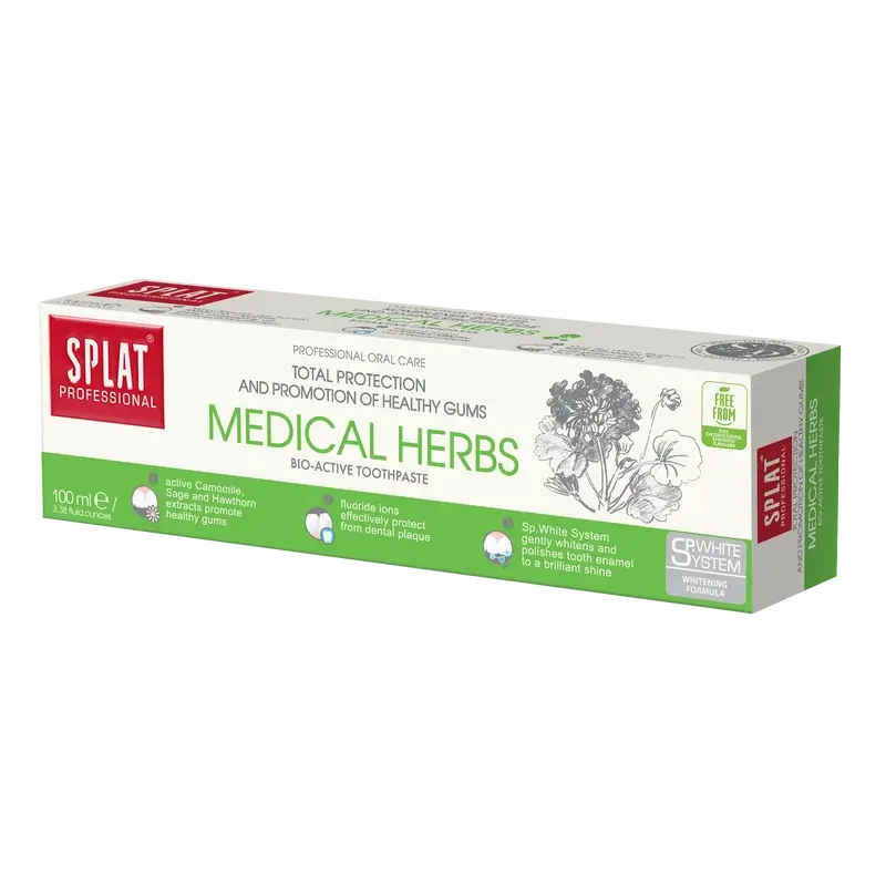 Splat Medical Herbs Toothpaste Professional , 100 ml
