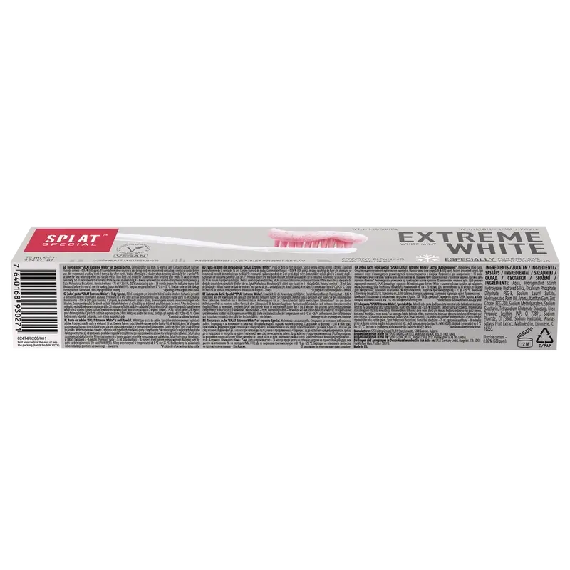 Splat Special Extreme White Toothpaste , 75 ml
