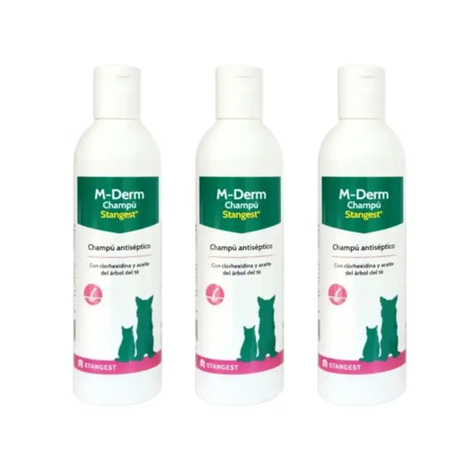 Stangest M-Derm Shampoo, 3X250 Ml