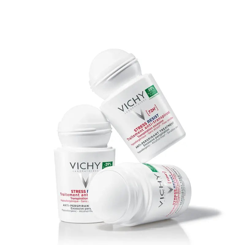 Vichy Stress Resist Deodorant Intensive Anti-Transpirant Treatment 72H Roll-On 50 ml