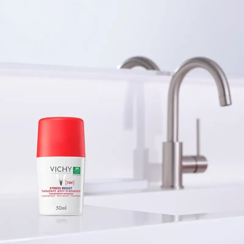 Vichy Stress Resist Deodorant Intensive Anti-Transpirant Treatment 72H Roll-On 50 ml