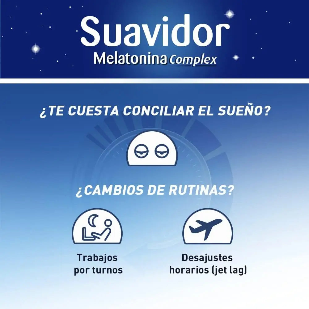 Suavidor Melatonin Complex, 30 Tablets