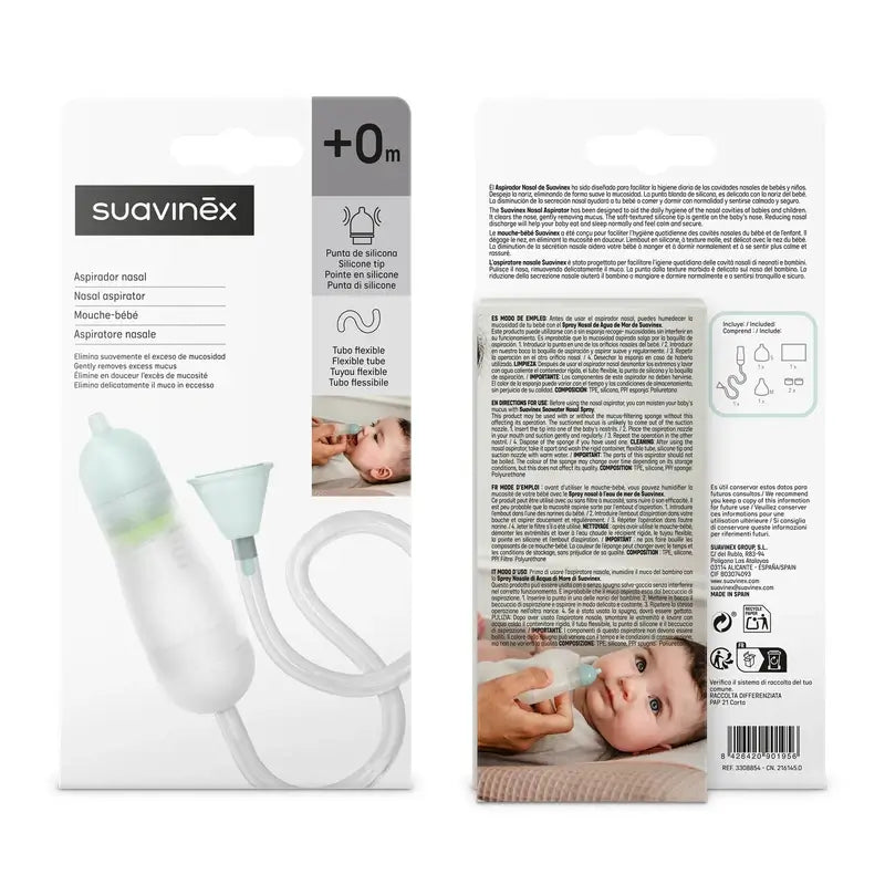 Suavinex Nasal Aspirator for Babies, +0 Months