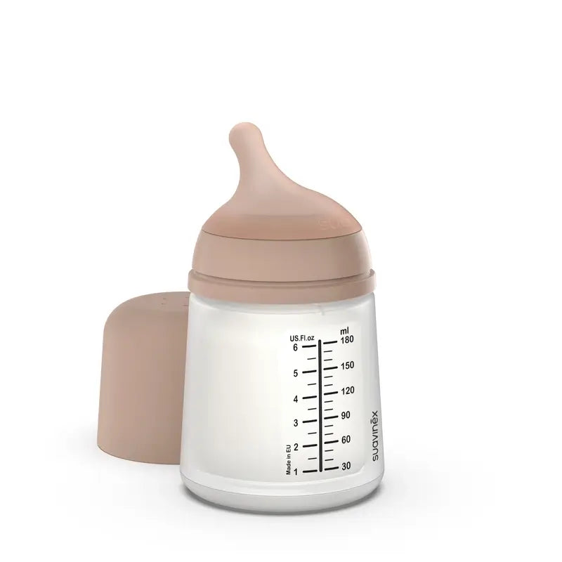 Suavinex Anti-colic Bottle Zero Zero 180 Ml, Slow Flow (S), +0 Months, Medium