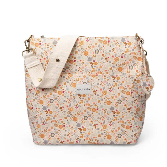 Suavinex Maternity Tote Bag Maternity Bag, Floral