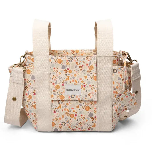 Suavinex Organiser Bag, Flowers