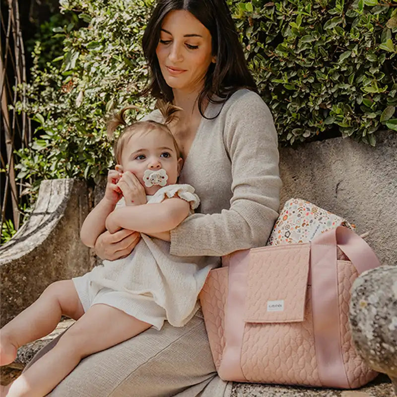 Suavinex Organiser Bag, Pink