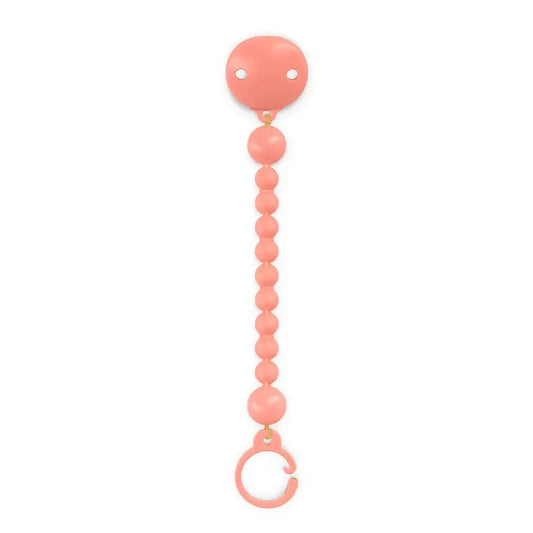 Suavinex Silicone Clamp, Peach Pink