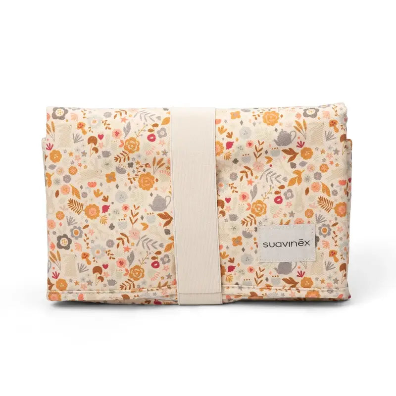 Suavinex Portable Changing Pad, Flowers