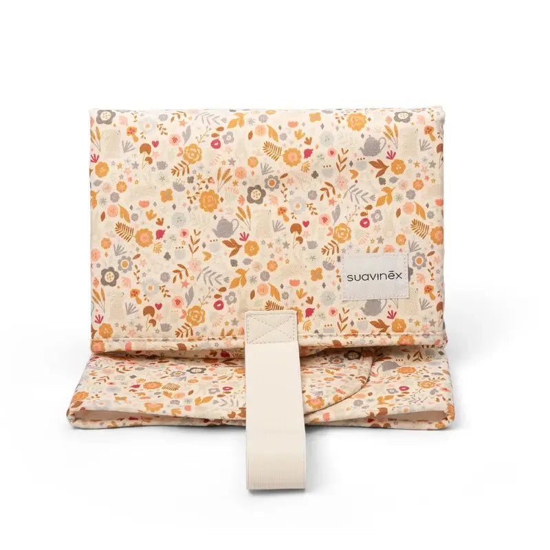Suavinex Portable Changing Pad, Flowers