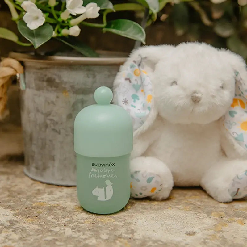 Suavinex Baby Layette with Baby Cologne Memories 100 Ml + Travel Format 50 + Baby Soft Toy