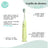 Suavinex Toothbrush Infant Toothbrush 2 to 6 Years, Green