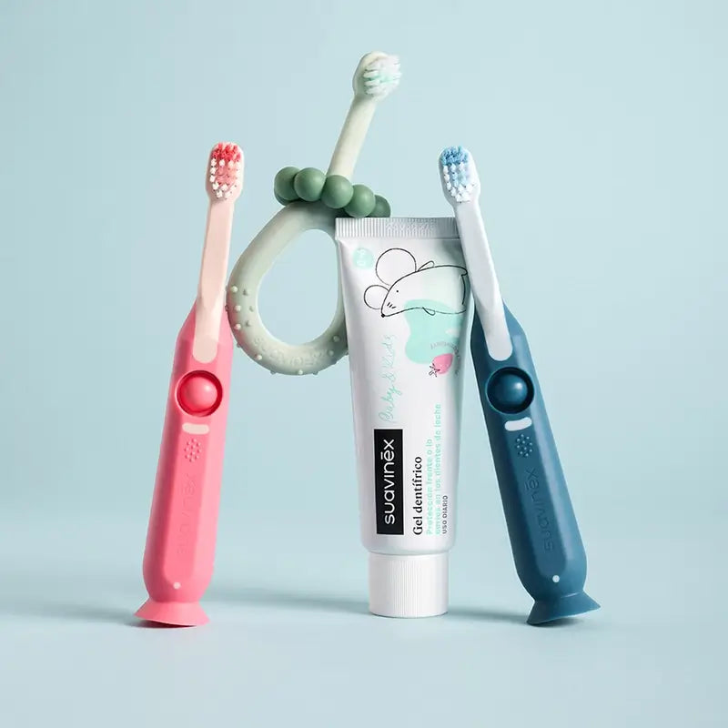 Suavinex Toothbrush Infant Toothbrush 2 to 6 Years, Green