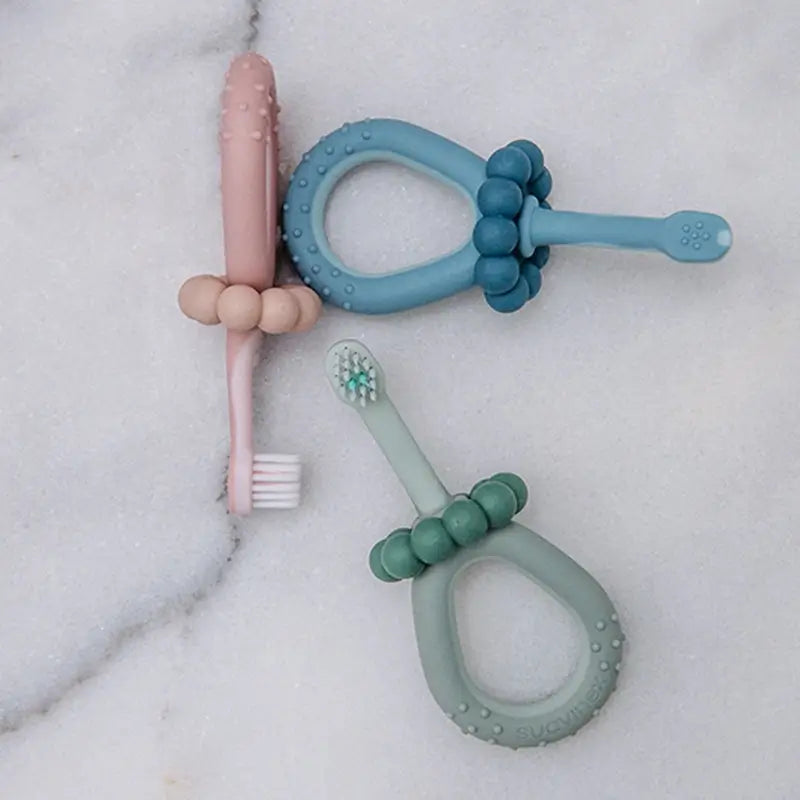 Suavinex Baby Toothbrush 0-2 Years, Green