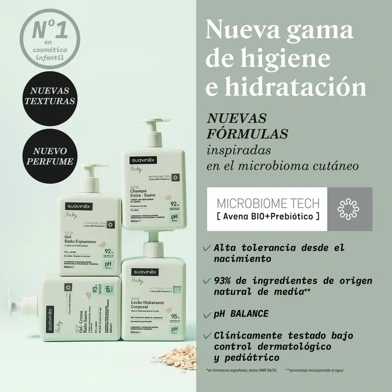 Suavinex Extra Gentle Shampoo, 500 Ml