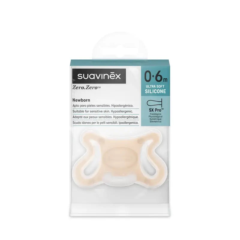 Suavinex Pacifier Zero Zero Baby 0 to 6 Months, Fair