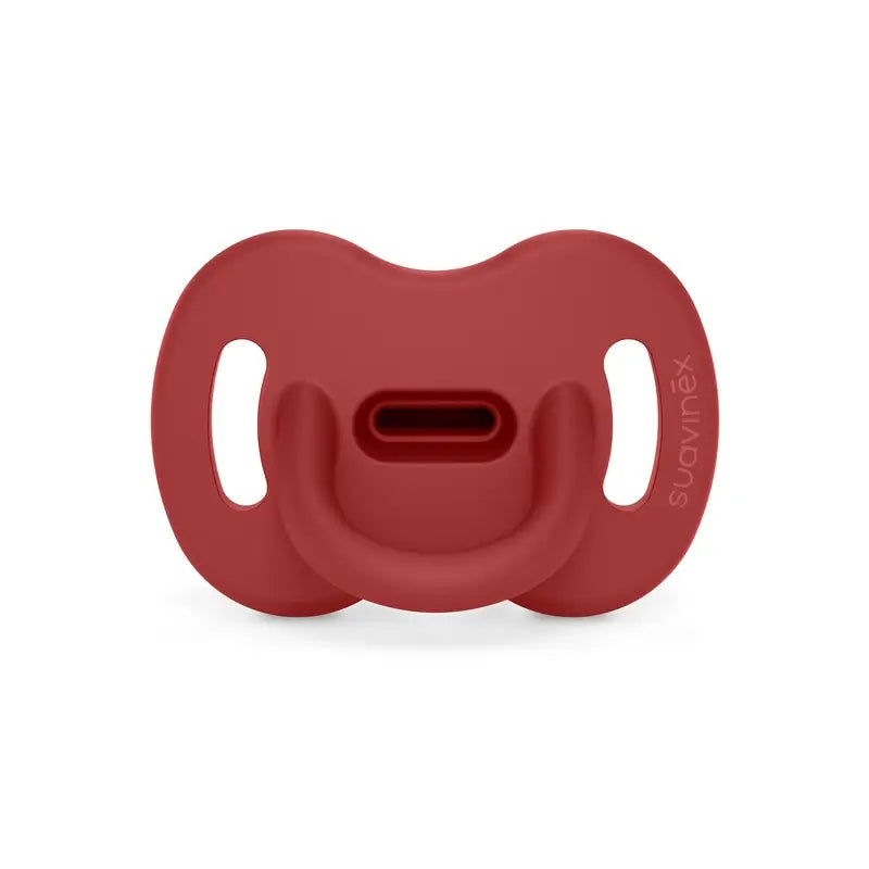 Suavinex Pacifier All Silicone Physiological Sx Pro, 0/6 Months, Chili Pepper
