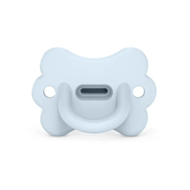 Suavinex Pacifier All Silicone Physiological Sx Pro, 0/6 Months, Butterfly Ballad Blue