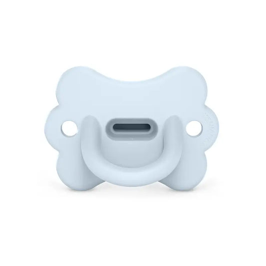 Suavinex Pacifier All Silicone Physiological Sx Pro, 0/6 Months, Butterfly Ballad Blue