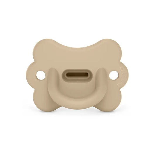Suavinex Pacifier All Silicone Soother Sx Pro, 0/6 Months, Irish Cream Butterfly