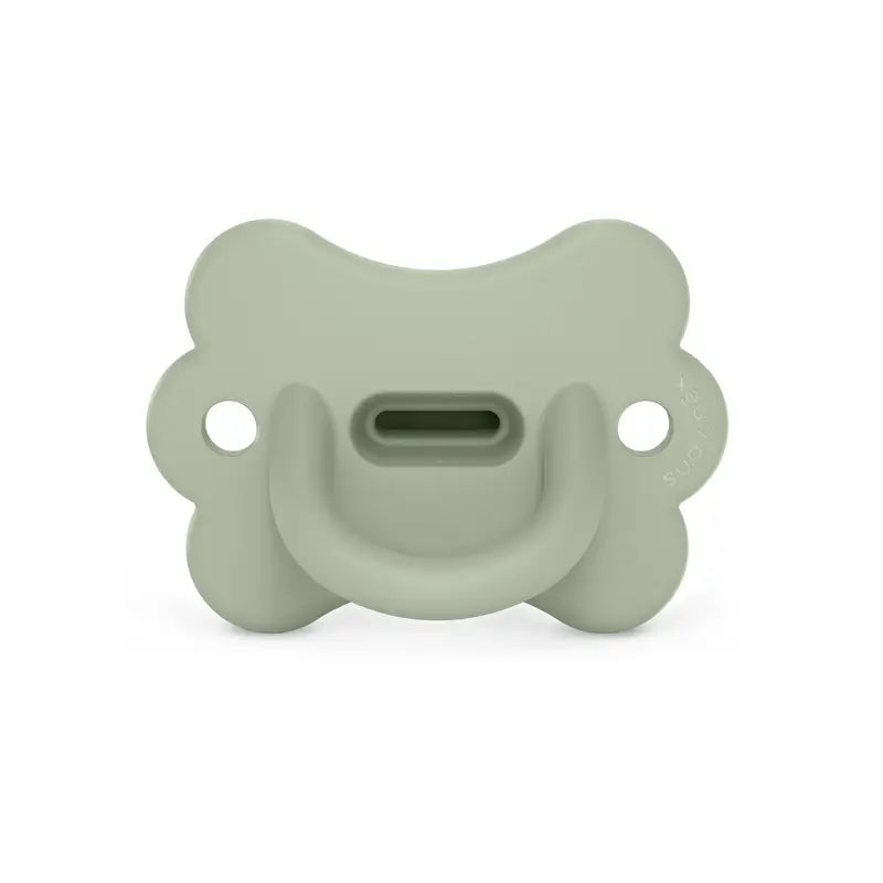 Suavinex Pacifier All Silicone Pacifier Sx Pro, 0/6 Months, Butterfly Lake Green