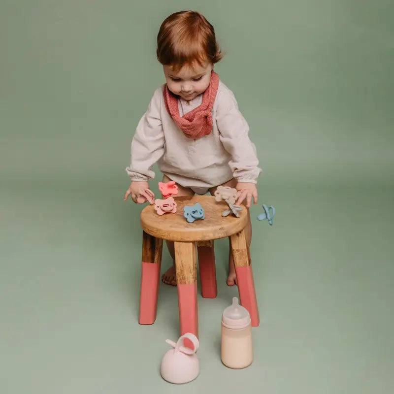 Suavinex Pacifier All Silicone Sx Pro, 0/6 Months, Peach Pink