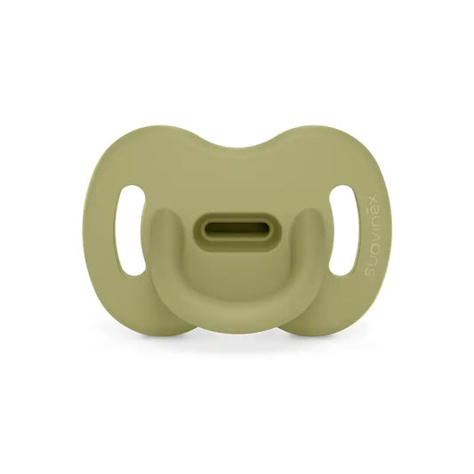 Suavinex Pacifier All Silicone Soother Sx Pro, 0/6 Months, Turtle Green