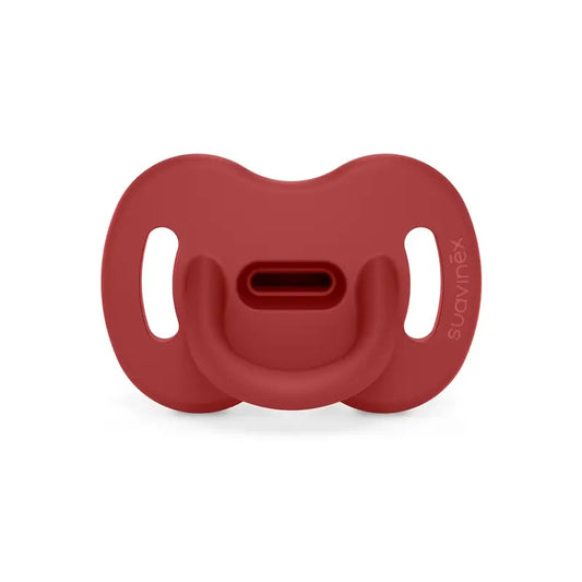Suavinex Pacifier All Silicone Physiological Sx Pro, 6/18 Months, Chili Pepper