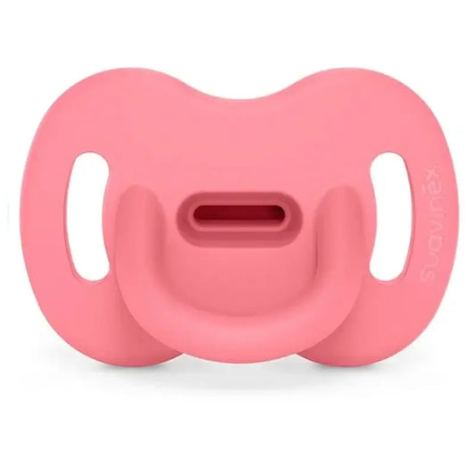Suavinex Pacifier All Silicone Physiological Sx Pro, 6/18 Months, Fuchsia