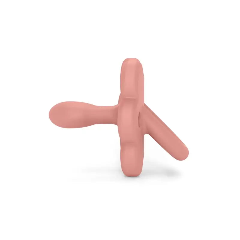 Suavinex Pacifier All Silicone Pacifier Sx Pro, 6/18 Months, Butterfly Peach Pink
