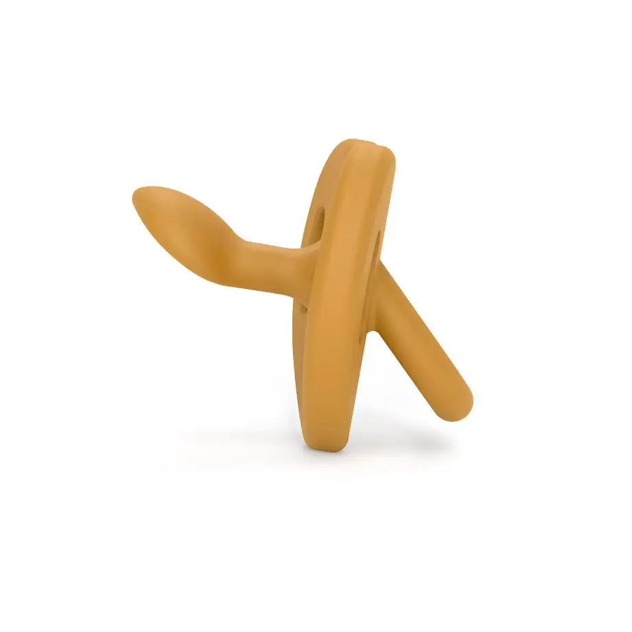 Suavinex Pacifier All Silicone, For Babies 6/18 Months, Mustard