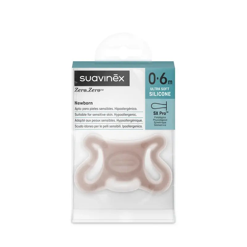 Suavinex Pacifier Zero Zero, 0/6 Months, Deep