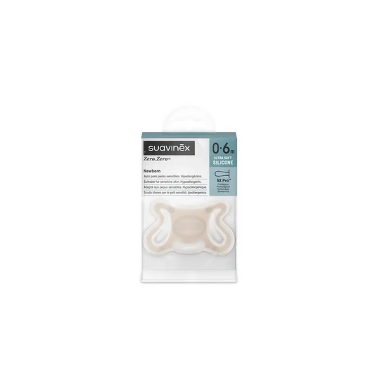 Suavinex Pacifier Zero Zero, 0/6 Months, Light