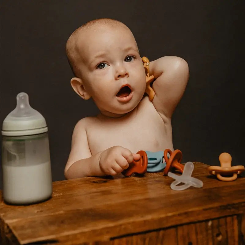 Suavinex Soothers Teat Sx Pro 0/6 Months Colour Essence Mustard