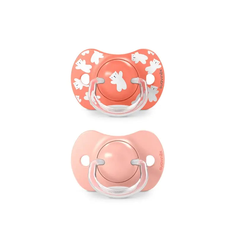 Suavinex Pacifiers Sx Pro Teat +18 Months Wild&Free Pink, 2 units