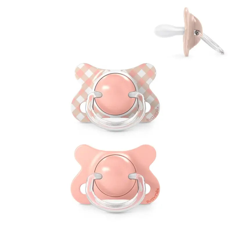 Suavinex Pacifiers Sx Pro Teat -2/2 Months Wild&Free Pink, 2 units