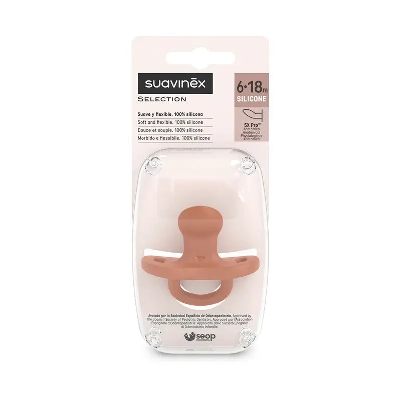 Suavinex Sx Pro Teat Soothers 6/18 Months Colour Essence Teja