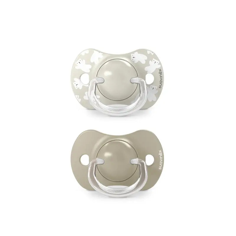 Suavinex Pacifiers Sx Pro Teat 6/18 Months Wild&Free Beige, 2 units